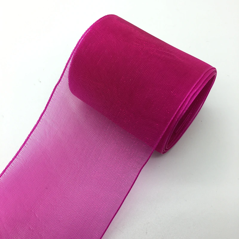 5 ярдов/партия 2 &quot50 мм|organza ribbon bows|ribbon bow craftribbon craft |