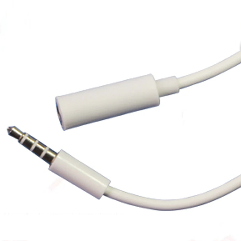 Портативный 3 5 мм разъем для наушников аудио кабель удлинитель iphone 5se 6 iPad iPod MP3