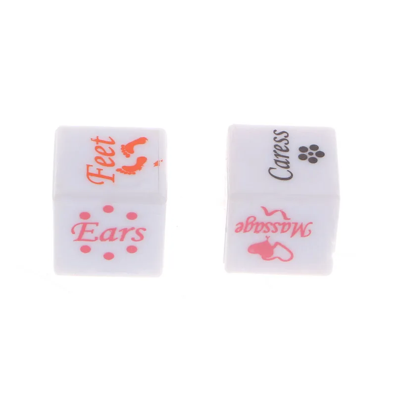 1 пара LED Flash игральные кости игрушка секс вечеринка смешная взрослая Романтика