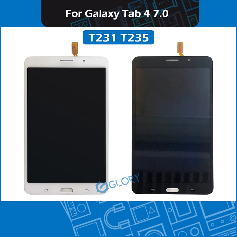 

T231 T235 ЖК-дисплей Экран в сборе для Samsung Galaxy Tab 4 7,0 SM-T231 SM-T235 Дисплей монитора в сборе