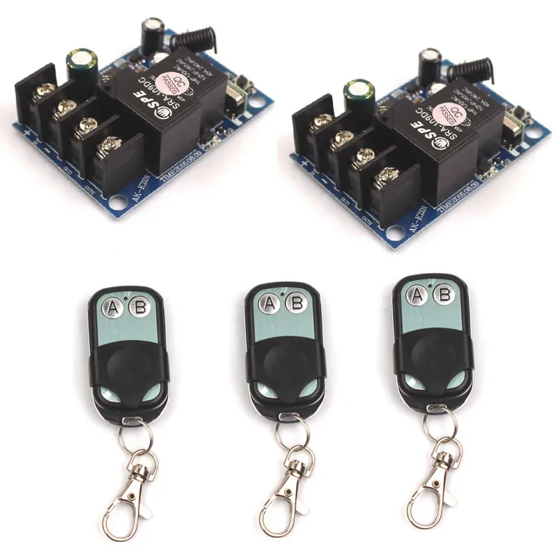 Sleeplion широкий Вольт 12 В 24 36 48 30A реле Smart Remote Управление выключатель света в на