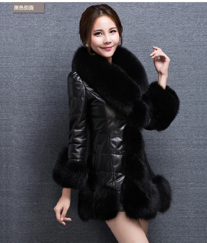 S/4Xl женские осенне зимние куртки из искусственной кожи с мехом в стиле пэчворк