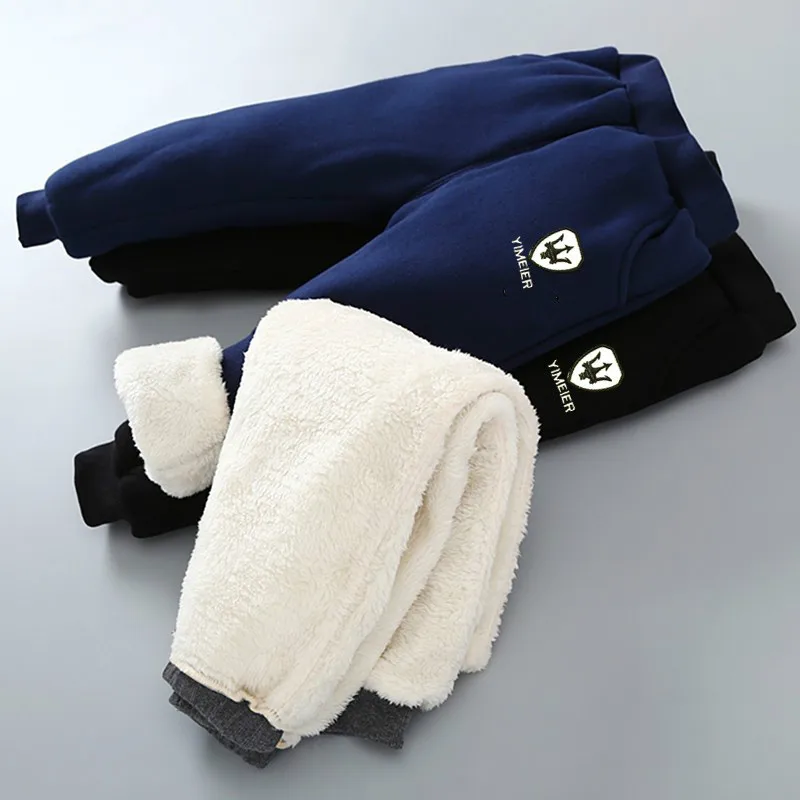 Plus Velvet Boy Kids Winter Pants New 2018 Autumn Children Casual Trousers Baby Girls Boys Warm Tracksuit | Мать и ребенок