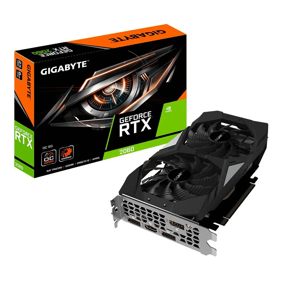 GV N2060OC 6GD GeForce RTX 2060 6 Жесткий ГБ GDDR6|Ноутбуки| |