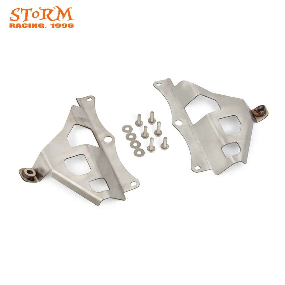 Защитный кронштейн радиатора мотоцикла для YAMAHA WRF250 WR450F WRF450 YZ250F YZF250 YZ250FX YZ450F YZF450
