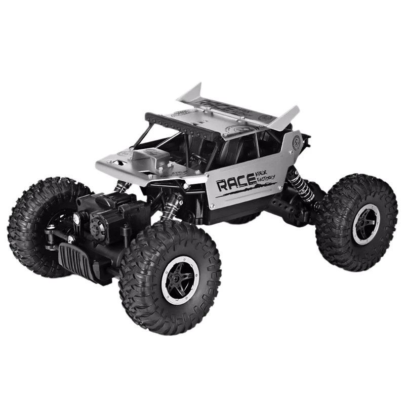 Silver Flytec Rc скалолазание высокая скорость гоночный внедорожник Дистанционное управление автомобиль игрушка - Цвет: Silver