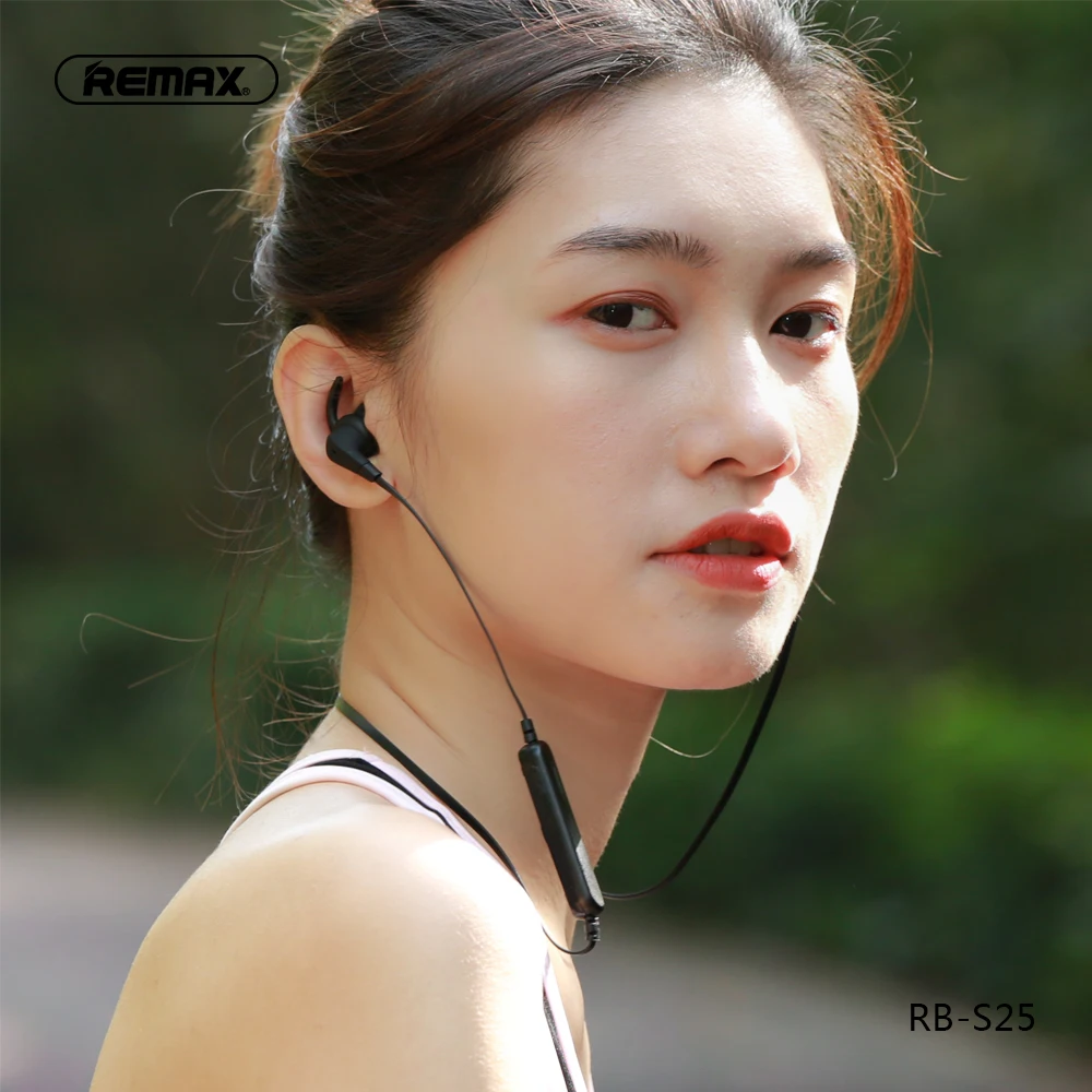 Remax hifi шейные Bluetooth 4 2 водонепроницаемые спортивные наушники с HD микрофоном