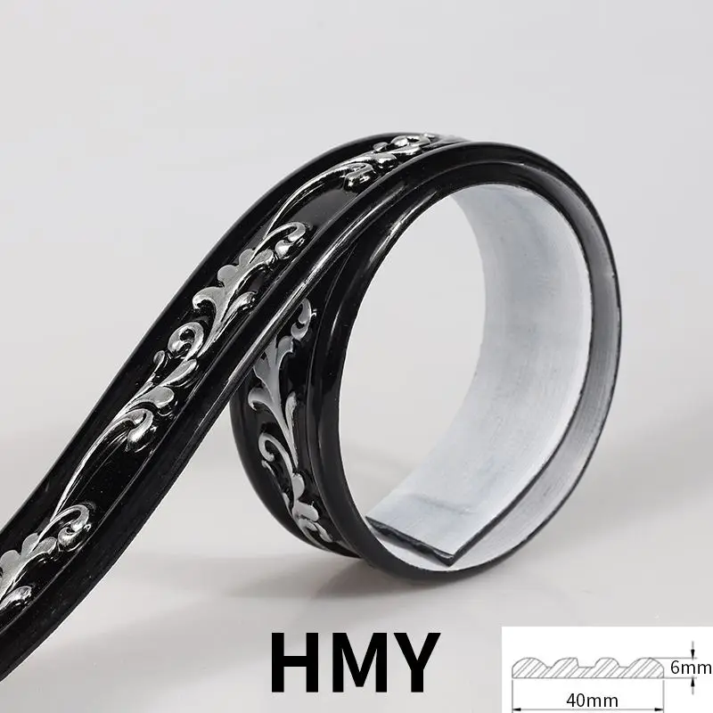 Black silver Фон для спальни в скандинавском стиле из ПВХ, декоративная мягкая линия wardobe, верхняя полоса из полиуретана, зеркальная рамка - Цвет: Black silver