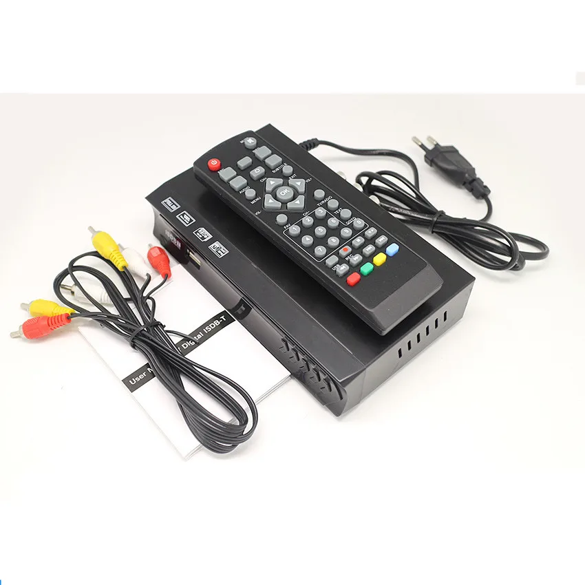 DVB ISDB/T тюнер HD спутниковый ТВ приемник Поддержка H.264 1080P ISDB T TV Box для Бразилии стран