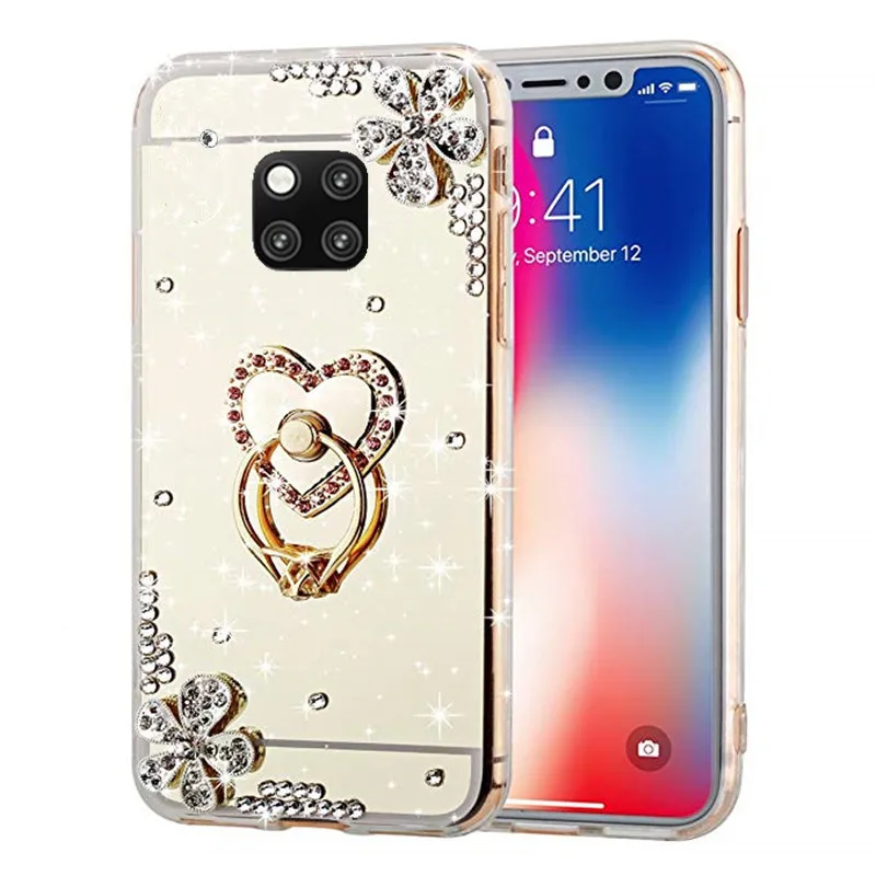 Зеркальный чехол для телефона Huawei mate 20 10 Pro P20 lite P9 P Smart plus 2019 honor 9 8X y5 y6 y7 Prime 2018