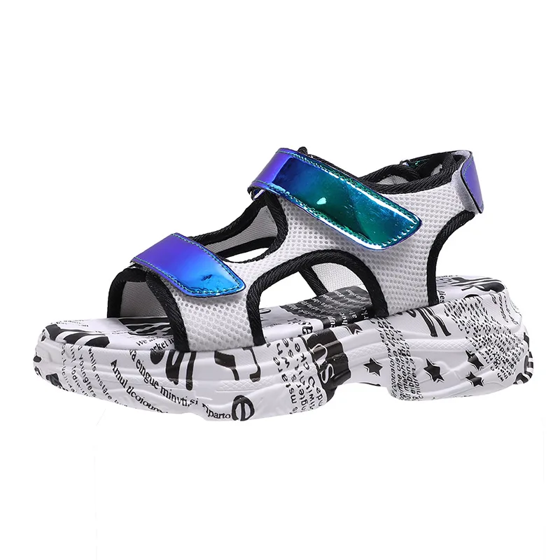 Женские сандалии женская повседневная обувь шикарная на танкетке платформе с