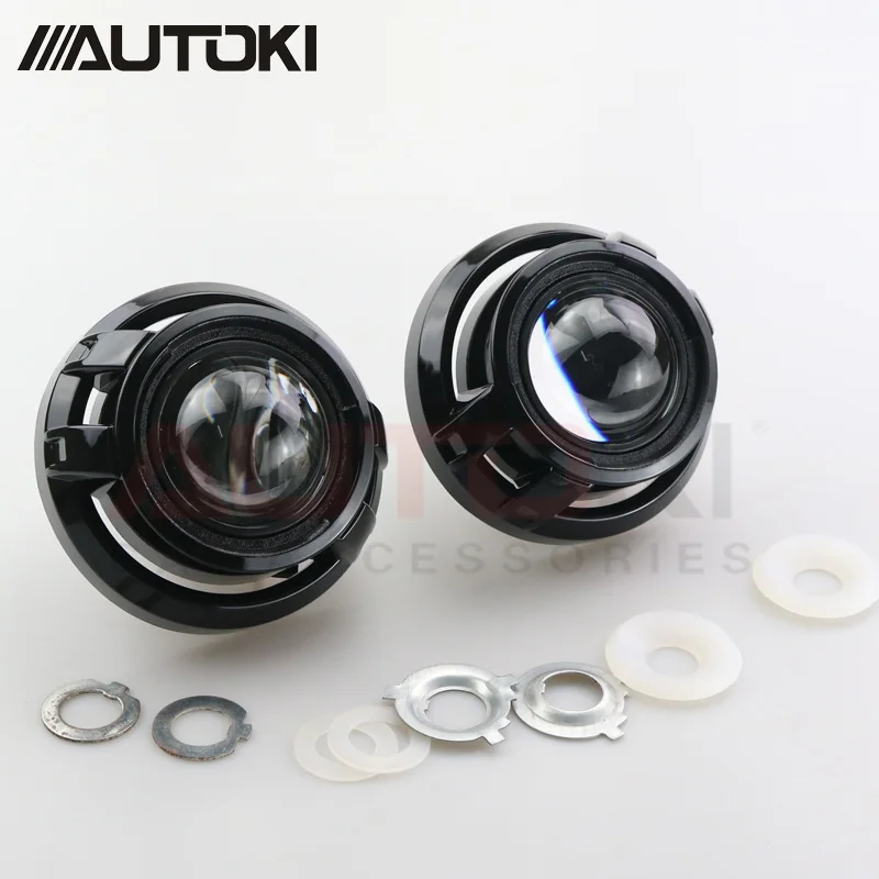 Автомобильный Стайлинг Autoki, мини 2,5 дюймов, HID Bi xenon, фары, объектив проектора+ маска Apollo, Модифицированная H7 H4, фары, линзы, лампы H1