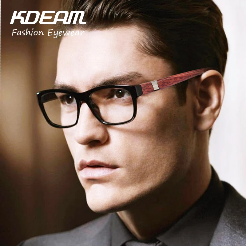 Kdeam 2016 модные мужские женские унисекс очки для близорукости короткие коррекции