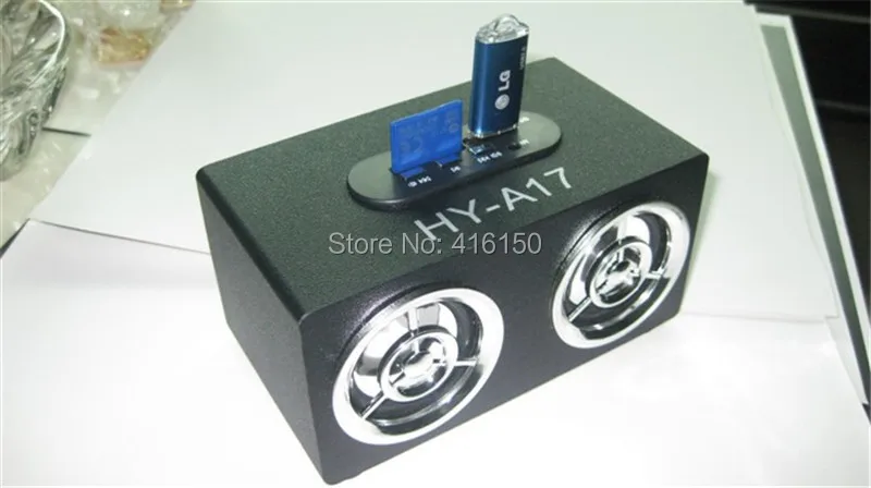 New Portable Mini Speakers wood subwoof Speaker Support SD Card U-disck with Remote controller FM radio subwoofer gifts | Электроника