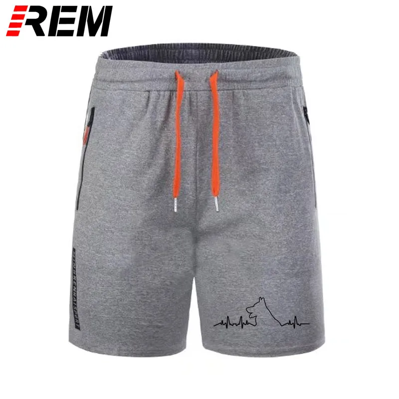 Короткие штаны REM немецкая овчарка сердцебиение забавная собака ценовое