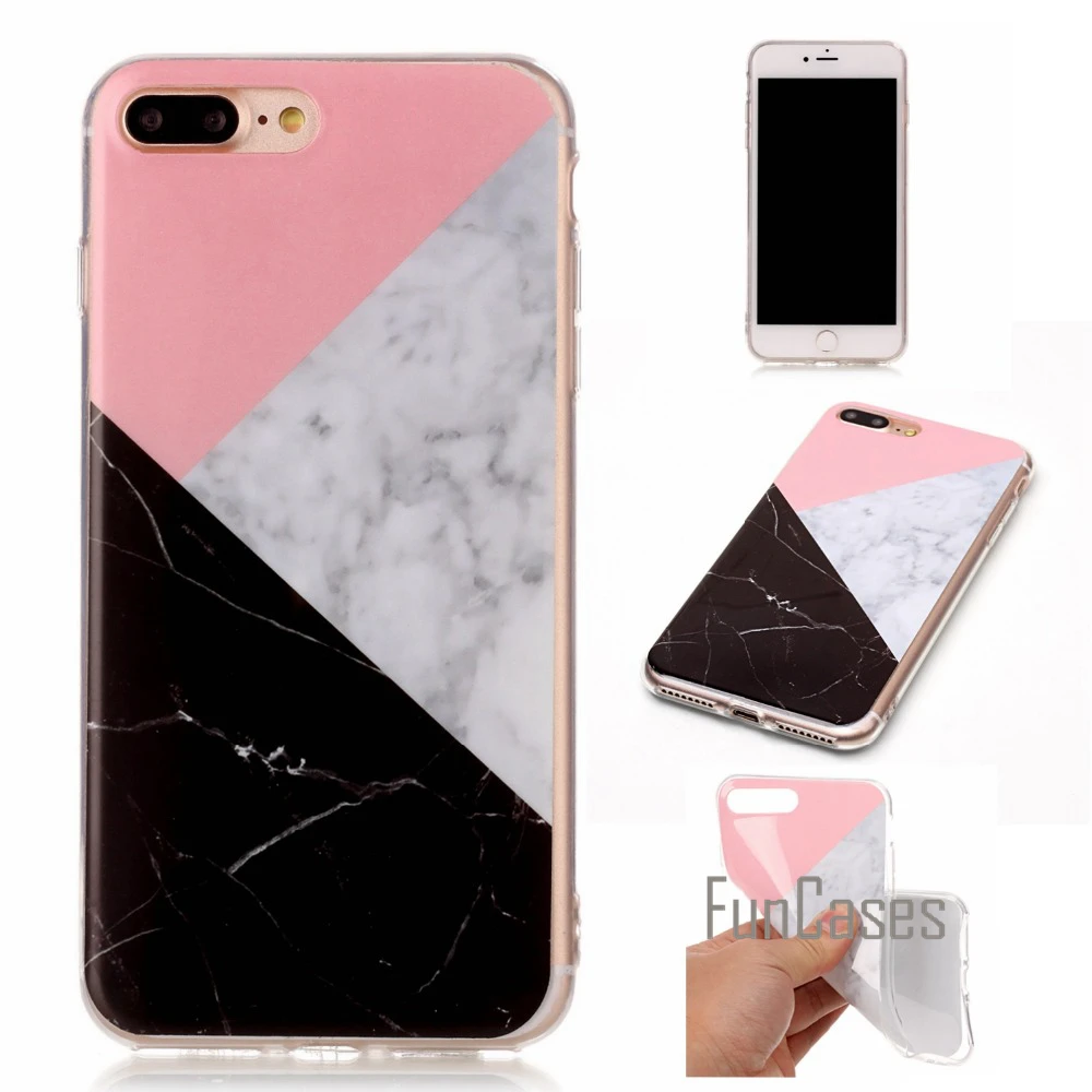 Мрамор с жилками чехол из термопластичного полиуретана для coque iPhone 6s/iPhone 6 Чехол 4 7