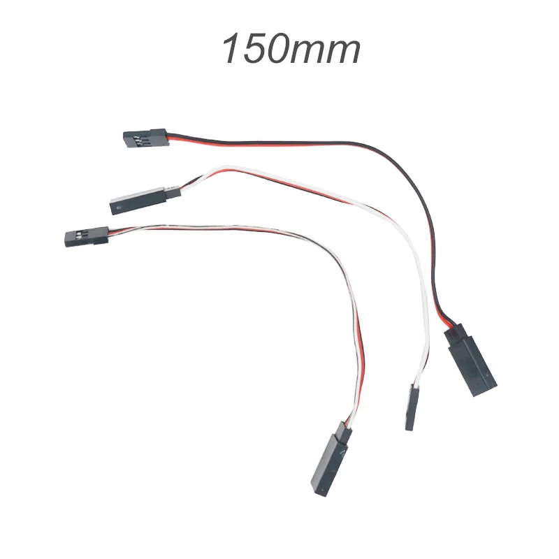 

50pcs/lot 150mm 15cm Servo Extension Cable Lead Wire Cable Connection RC Futaba JR 15cm Male to Female 20% off