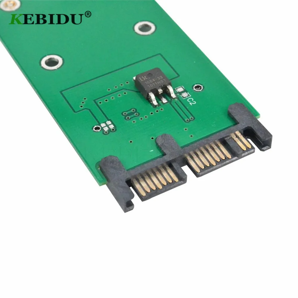 Kebidu новейший переходник с msata на Micro Sata SSD 1 8 дюйма 2 5 Mini SATA M sata SDD PCI-E MSata лидер продаж