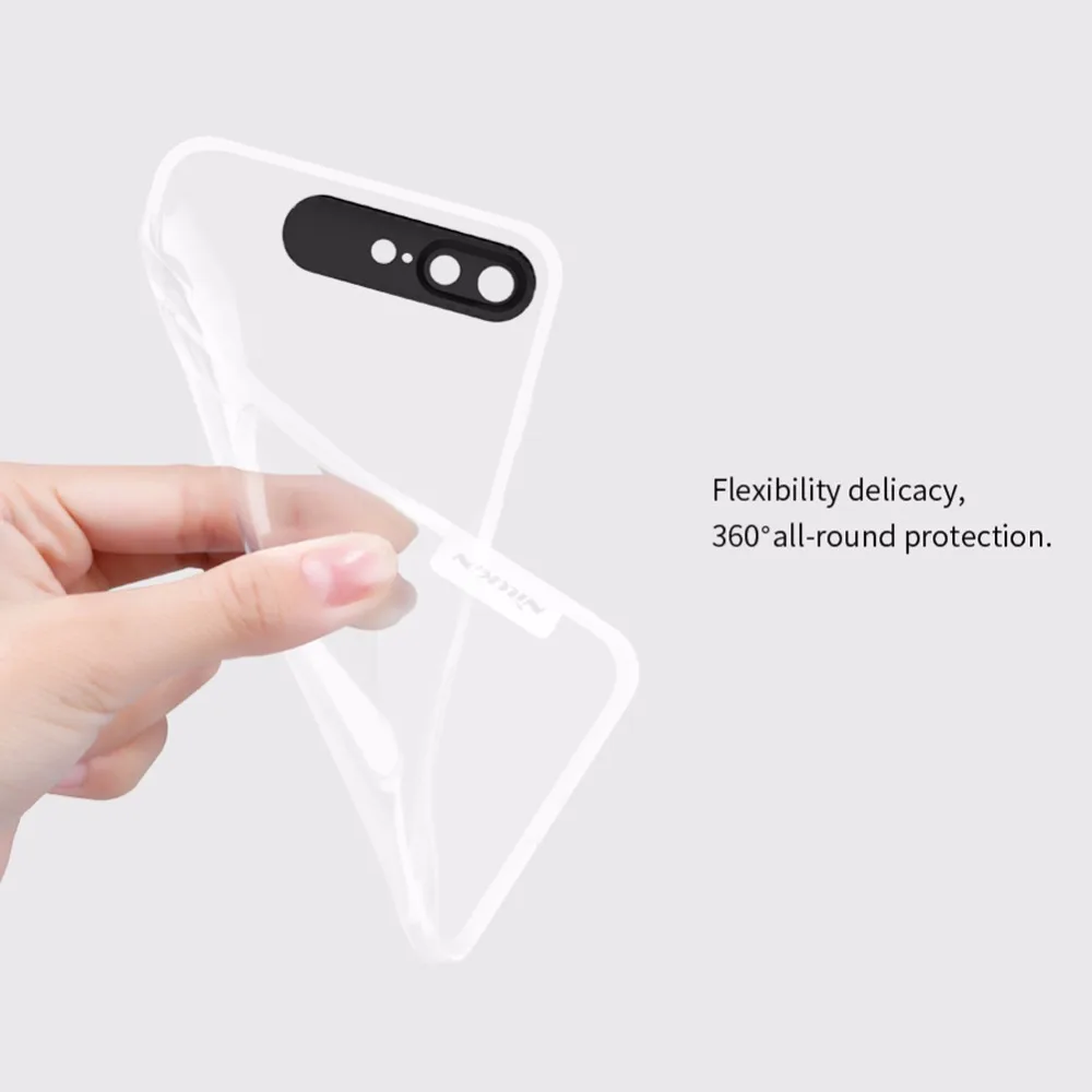 Прозрачный мягкий чехол для телефона NILLKIN из ТПУ iPhone 8 Plus чехлы телефонов