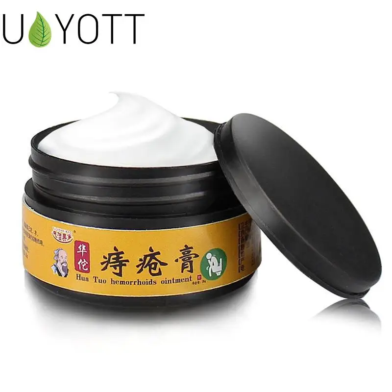 Мощная мазь от геморроя Хуа Туо натуральный материал стерилизующий крем
