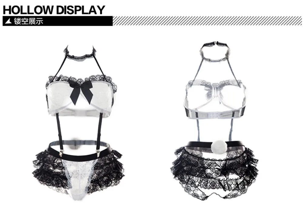 5 шт. сексуальные экзотические костюмы с озорным кроликом для девочек костюм