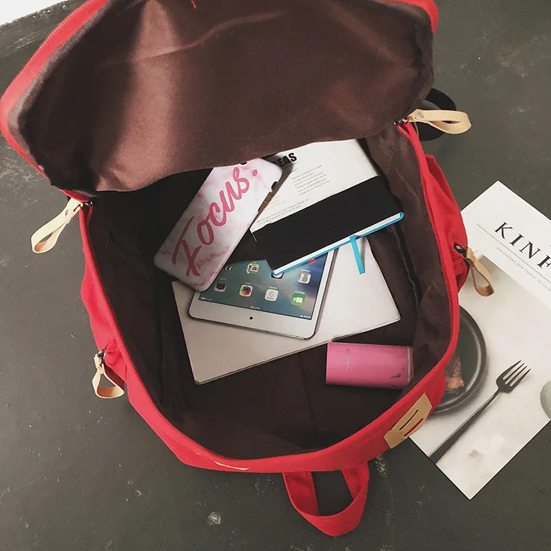 

New Original Backpack shoulder Bag Preppy Style School bags Unisex Boys Girls Couples casual solid backpack Mochilas rucksack