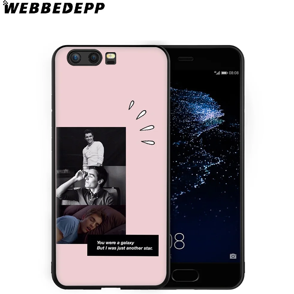 Мягкий чехол WEBBEDEPP Dave Franco для Huawei P8 P9 P10 P20 P30 Lite Pro P Smart Z Plus 2019 Y6 Prime 2018 2017 Mini |