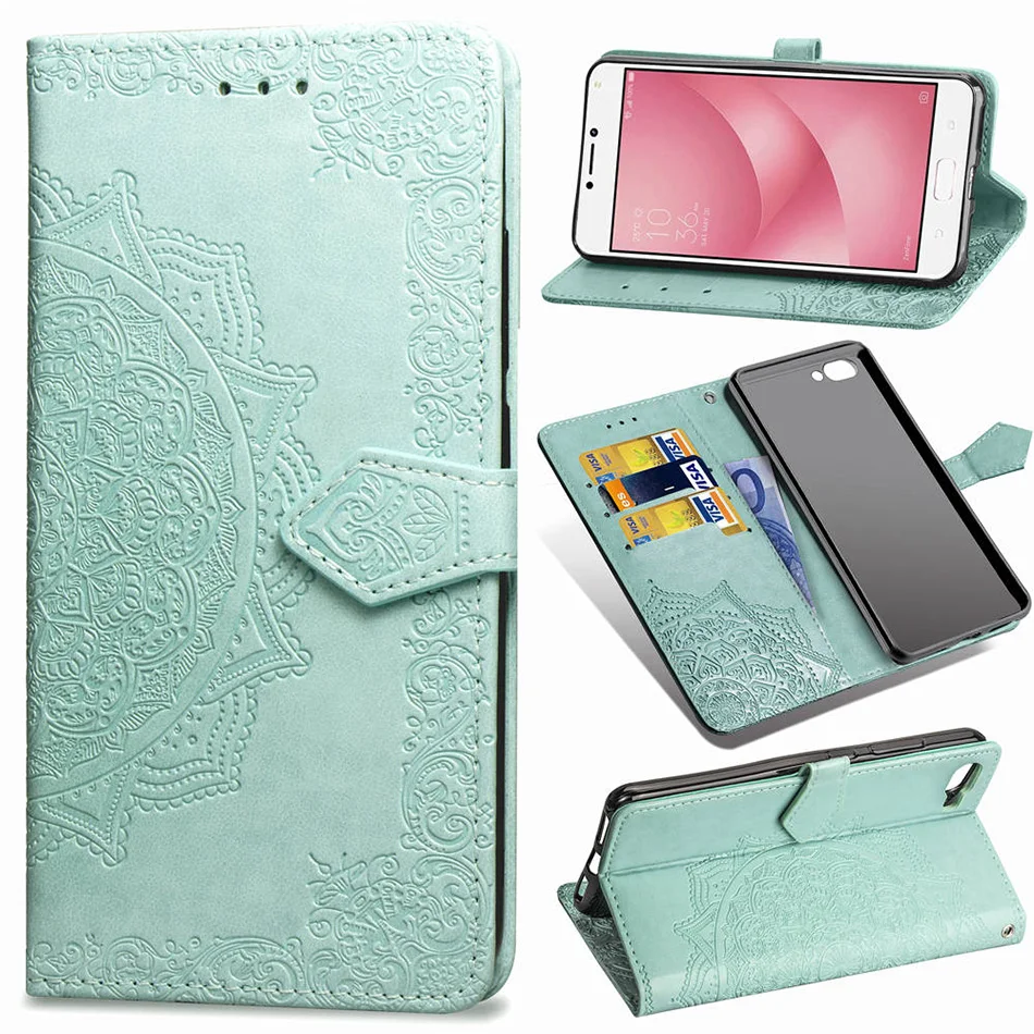 Чехол для Asus Zenfone 4 Max ZC554KL, чехол для телефона, роскошный кожаный кошелек, откидной чехол, чехол для мобильного телефона Zenfone Max ZC550KL, чехол