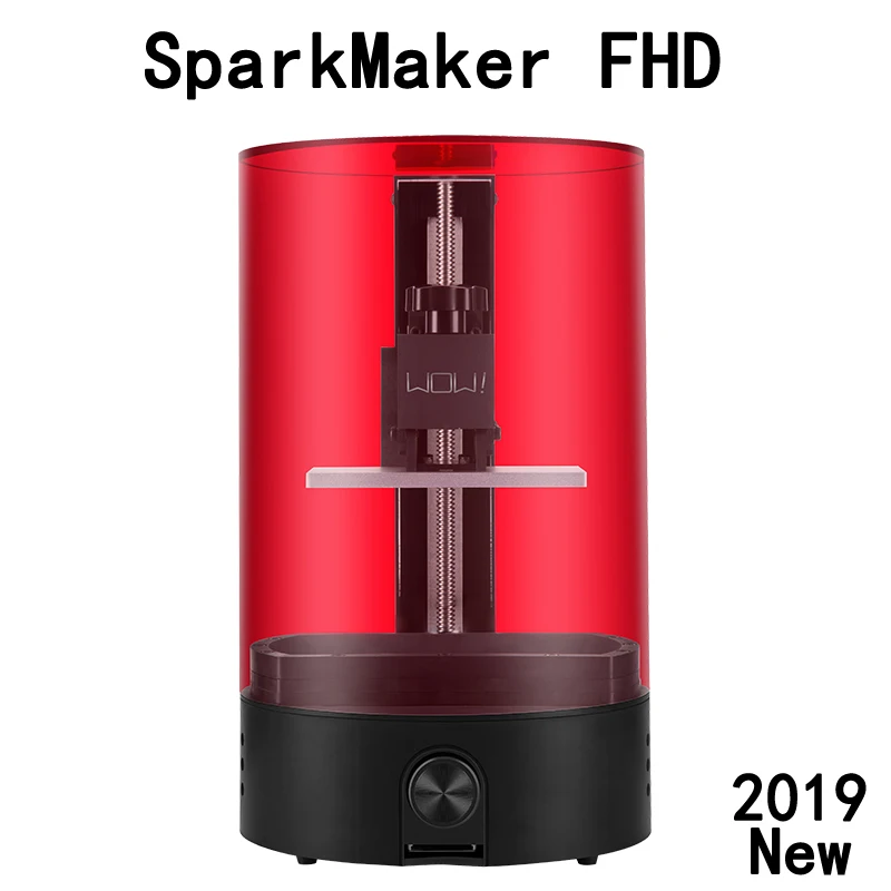 Sparkmaker 2019 новейший 3d принтер FHD Смола Pinter SLA быстрый ломтик Off line печать lcd Shadow Mini