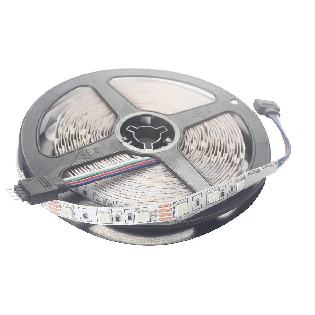 2019 2 комплекта 5 м 16 4 фута 5050 RGB SMD неводонепроницаемая Светодиодная лента 300