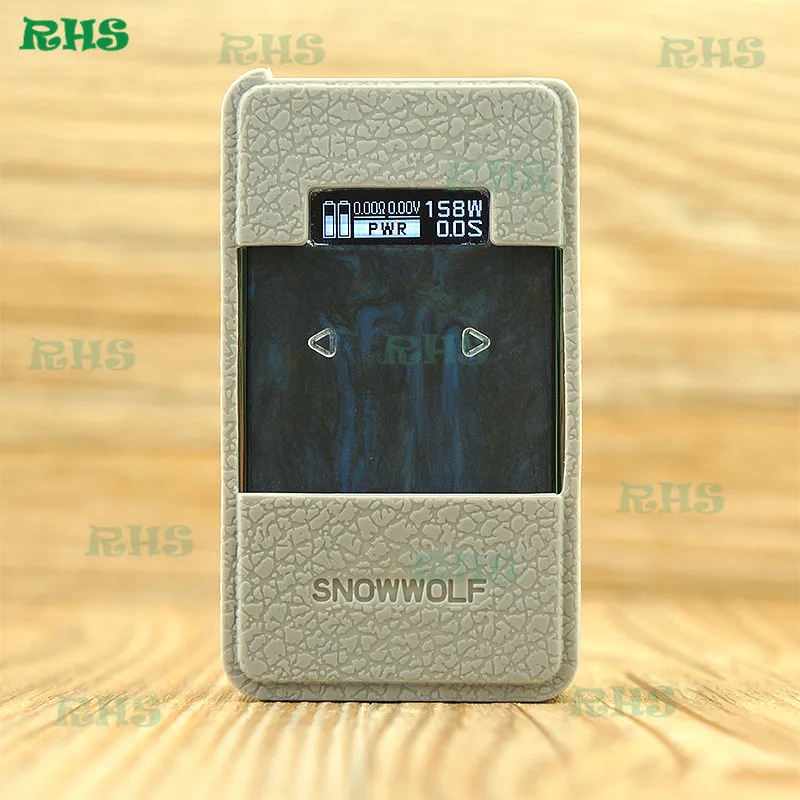 gray 1 шт. хит! 235W E-cig Box Mods 200W-R SNOWWOLF 200W R силиконовый защитный чехол сумка рукав Быстрая - Цвет: gray