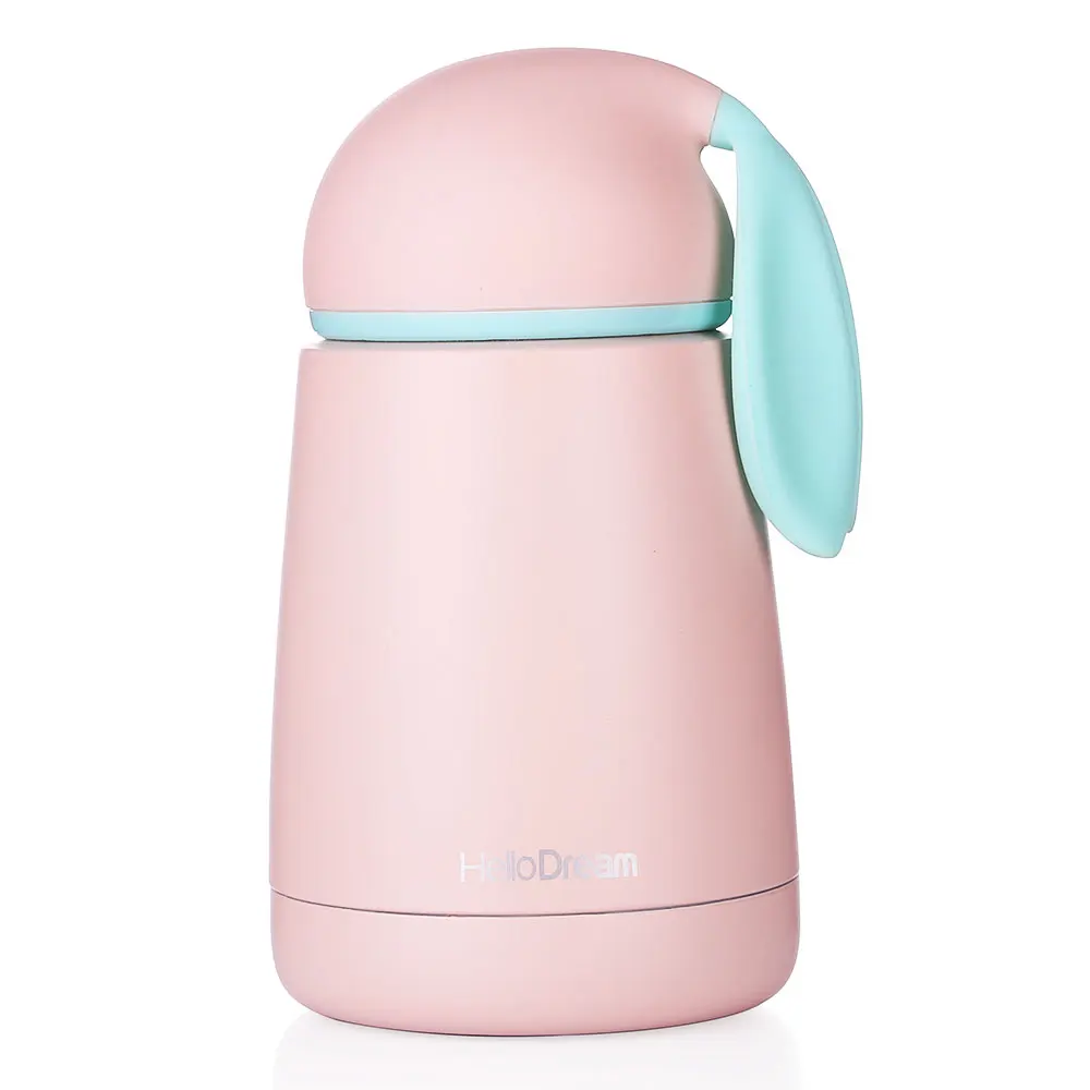 X &amp W термос бутылку с горячей водой термосы Thermocup милыми заячьими ушками 300 мл