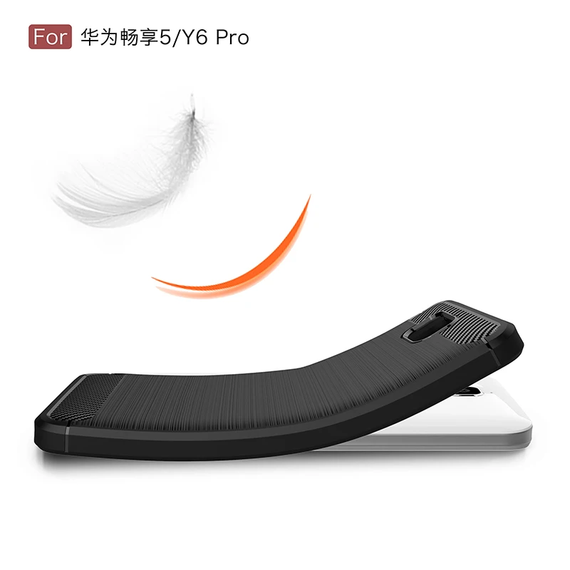 Для Huawei honor 4C pro Чехол из углеродного волокна чехол для 8 PRO Y6 P8 lite P9 LITE 2017 P10 6X V9| |