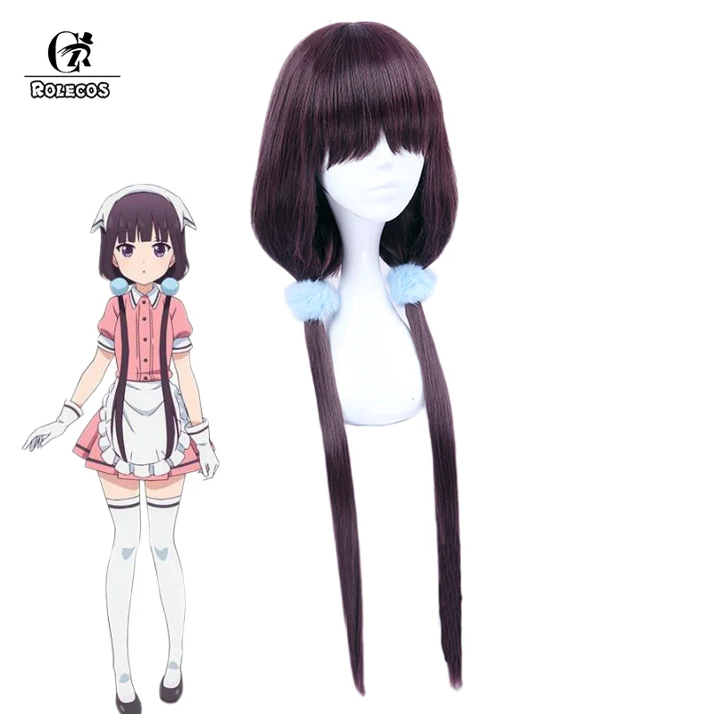 ROLECOS Blend S Косплей Maika Sakuranomiya синтетические волосы стиль кафе садизм Аниме