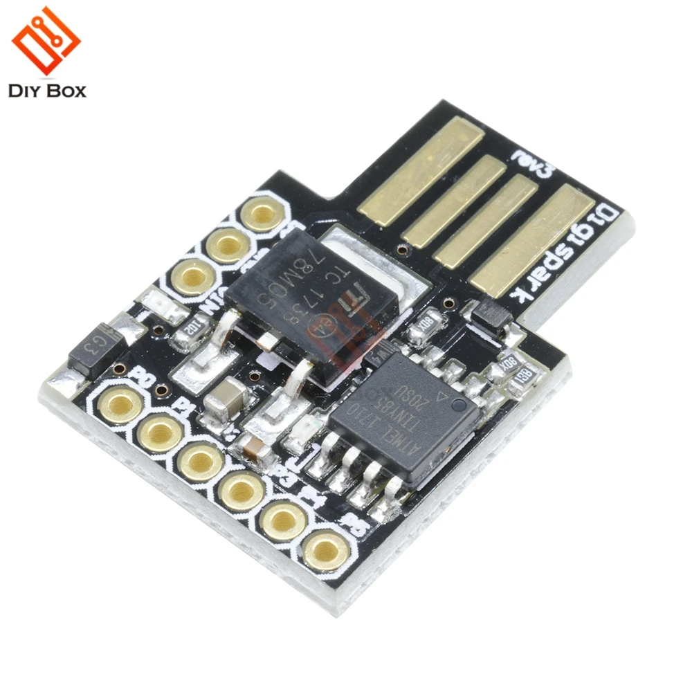 Плата для разработки ATTINY85 Micro USB плата Arduino модуль ввода/вывода IIC I2C SPI набор сделай