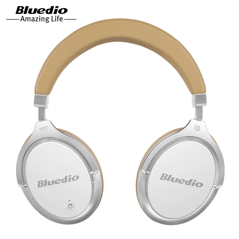 Bluedio гарнитура с ANC беспроводные Bluetooth наушники F2 микрофоном Поддержка музыки 16H