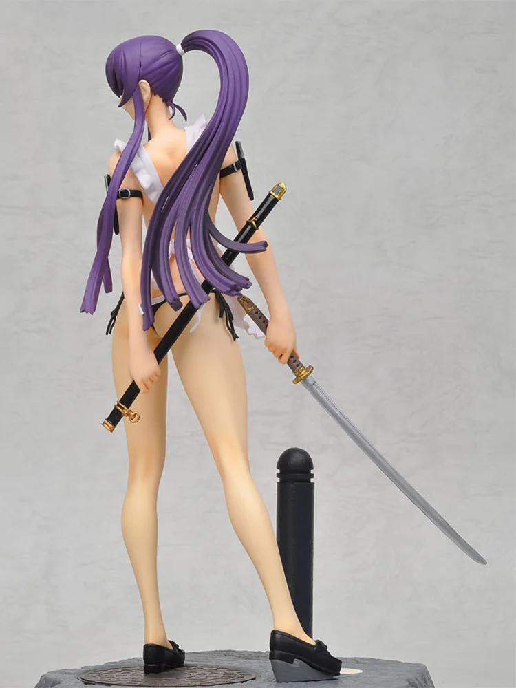 Chara-Ani Highschool of the Dead Busujima Saeko ПВХ фигурка аниме сексуальная фигурка модель игрушки сексуальная девушка коллекция кукла подарок