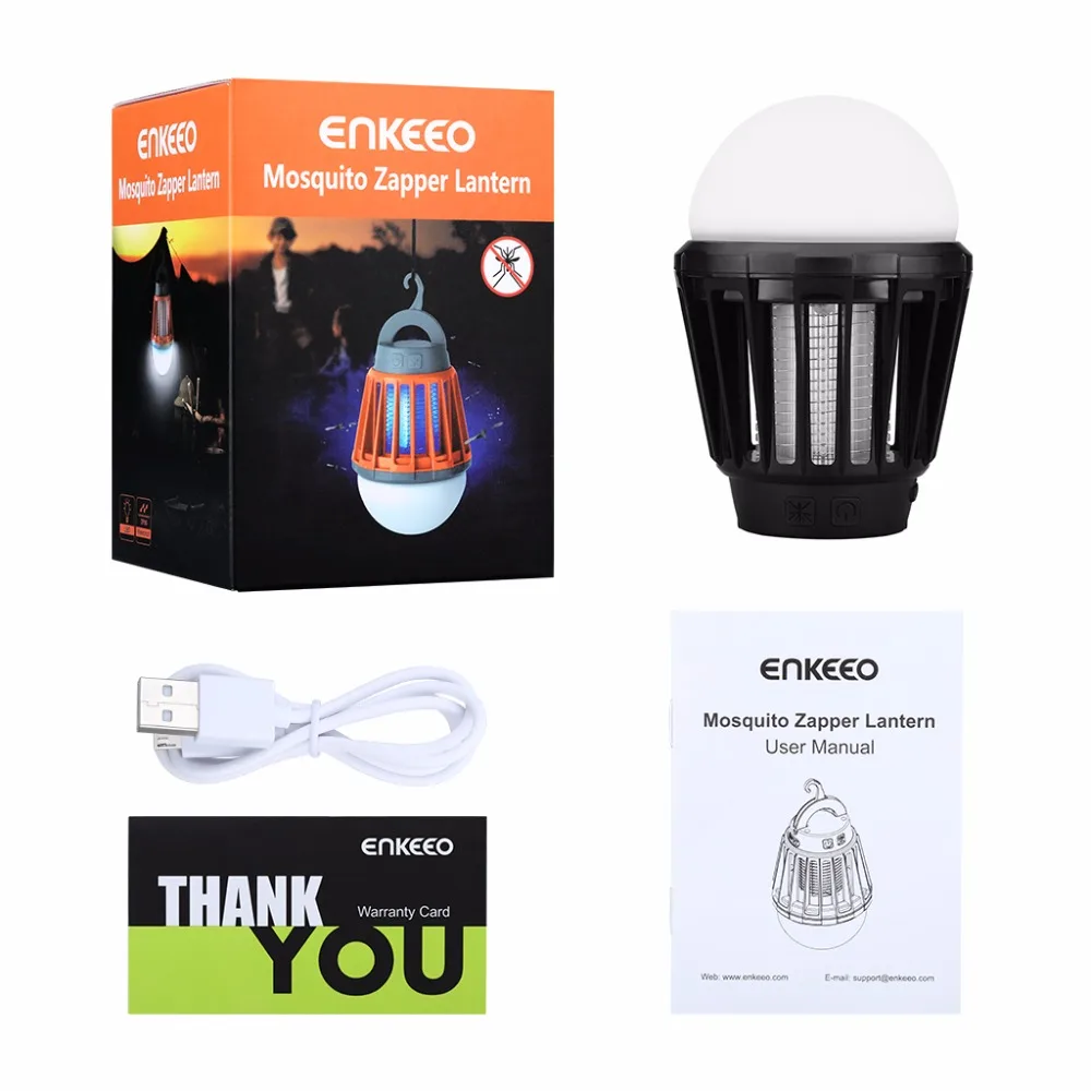 Enkeeo портативная электроника, Отпугиватель комаров, многофункциональный отпугиватель вредителей, походный светильник, лампа с USB зарядкой, садовый светодиодный отпугиватель комаров