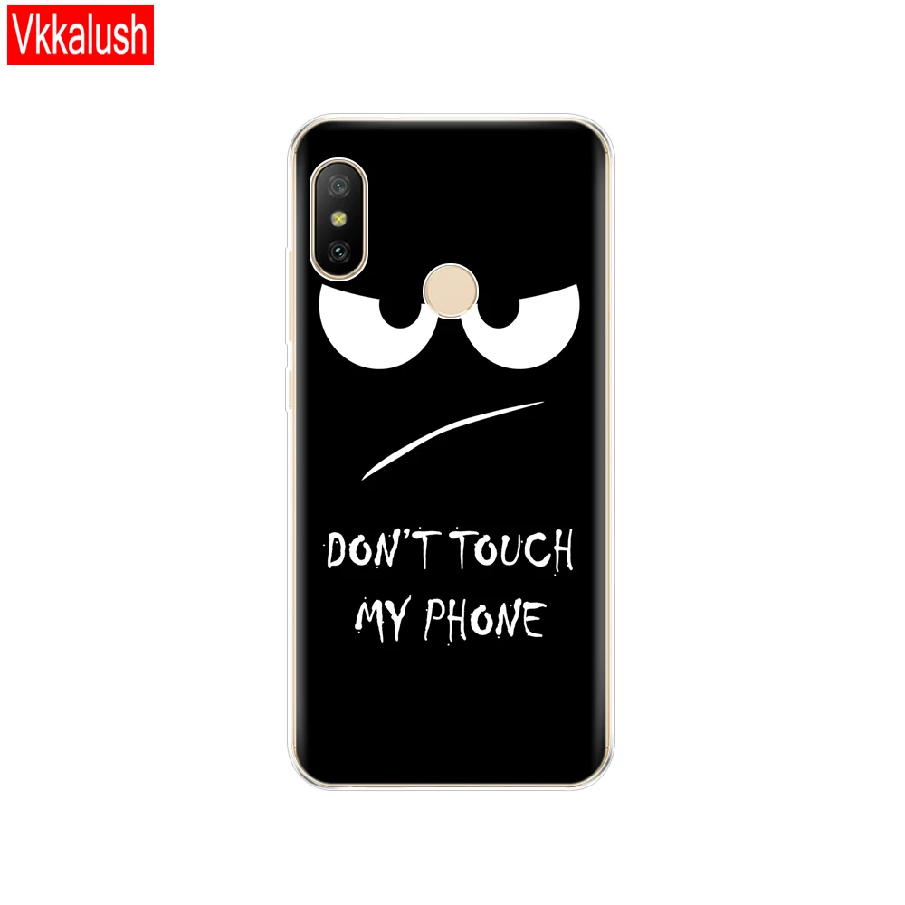 80056 Силиконовый чехол для телефона для Xiaomi mi A2 LITE, чехол с полной защитой, мягкая задняя крышка из ТПУ, чехол для телефона для Xio mi A2 LITE, бампер, чехол - Цвет: 80056