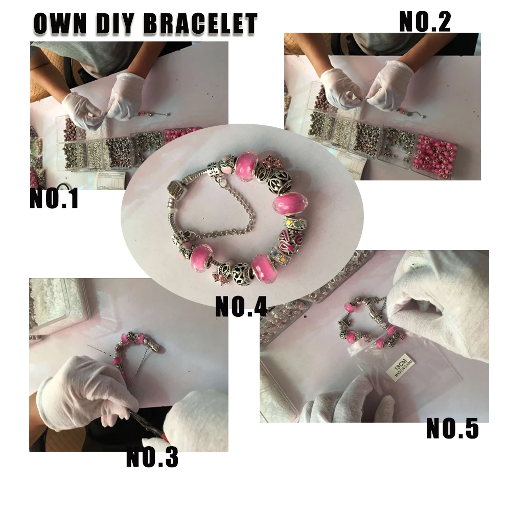 Keorma Европейский лента браслет для Для женщин роскошный кристалл Бусины и бисер