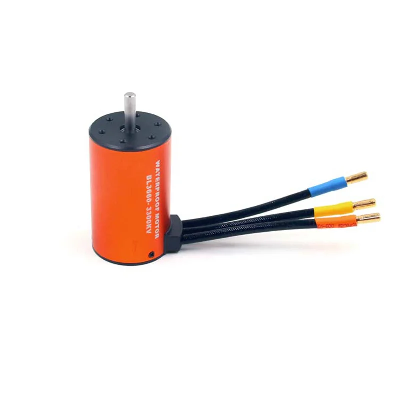 RC 3660 3300KV 4 х полюсной Inrunner бесщеточный мотор Большие размеры 36 40 мм леопард
