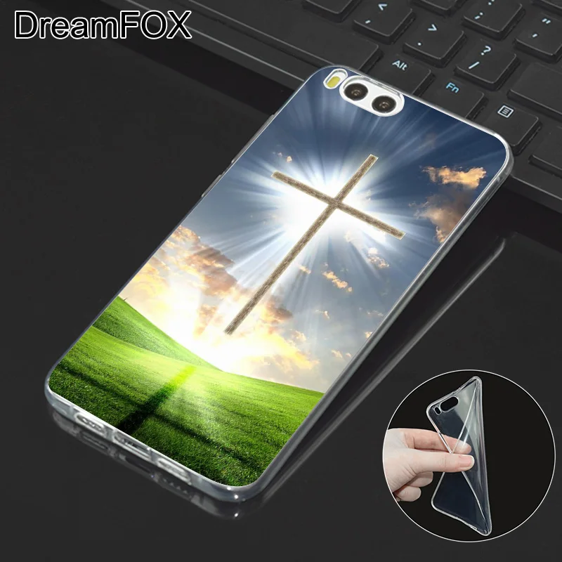 DREAMFOX M072 перстень из нержавеющей стали крест Мягкий ТПУ силиконовый чехол для Xiaomi