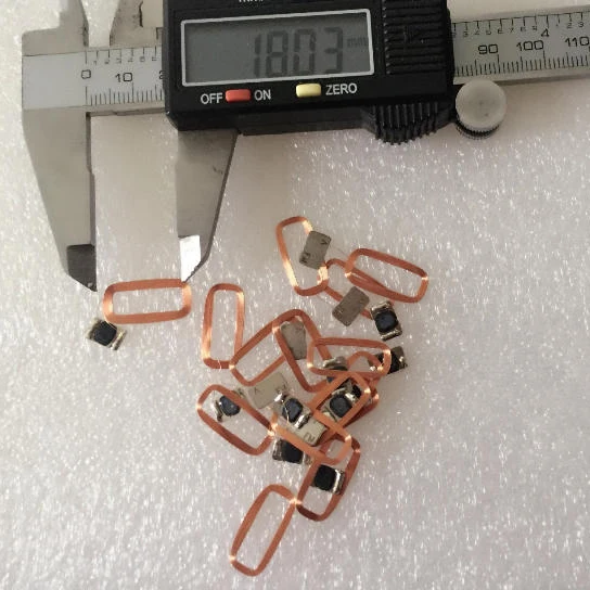 18*10 мм 13,56 МГц ISO14443A M1S50 F1108 чип Fudan IC чип и антенна RFID COB 10 шт./лот