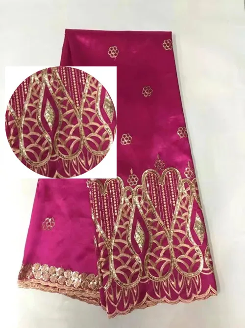 Бесплатная доставка DHL! Новая африканская Джордж кружева ткани Швейные Африка