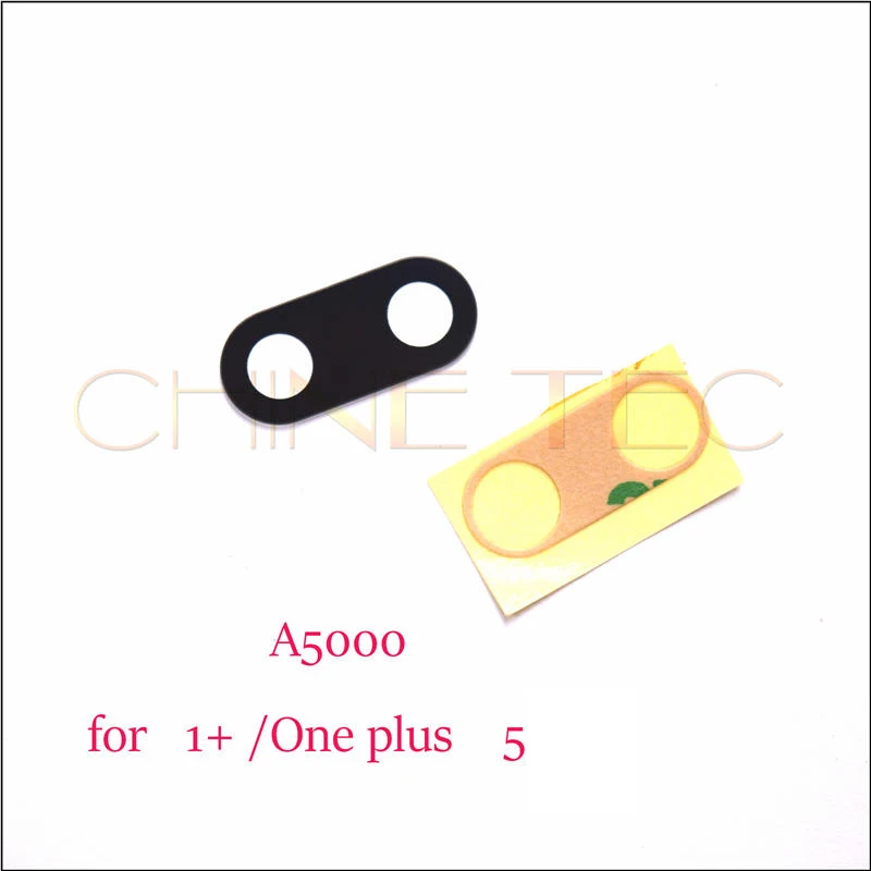 

50 шт. задний тыловой объектив камеры Стекло крышка с помощью клейкой ленты 3м Стикеры для Oneplus 5/5T/A5000 1 + 5/5T one plus