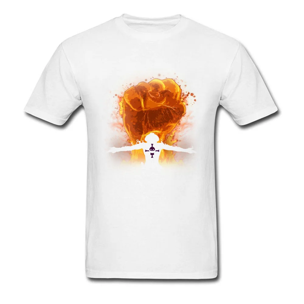 Fire Fist One Punch футболка из 100% хлопка удобные футболки с круглым вырезом для колледжа