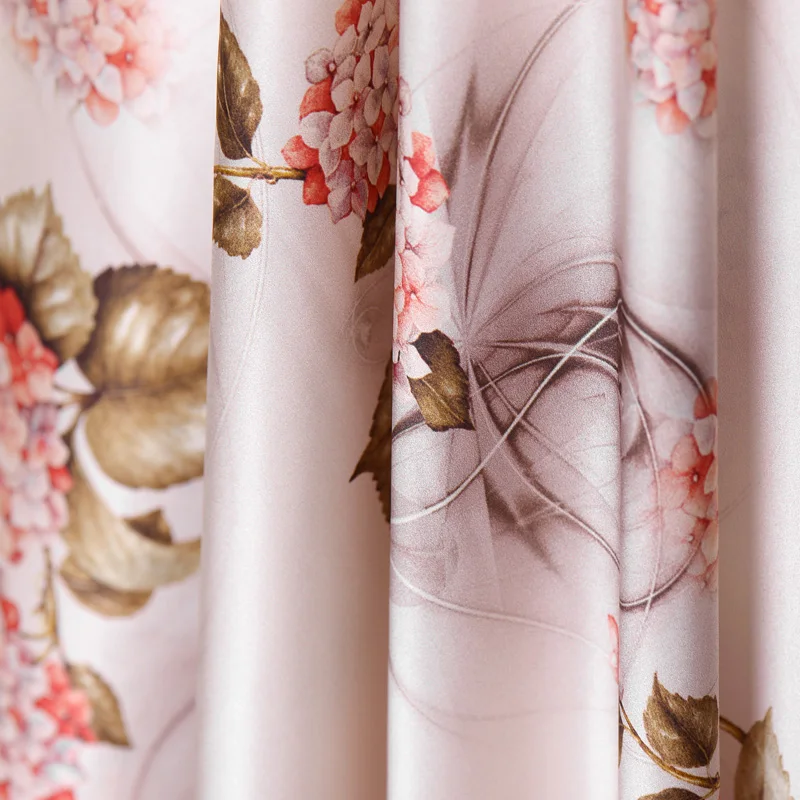 Цифровой струйный шелк стрейч атласа ткань шторы cheongsam платье китайская шелковая