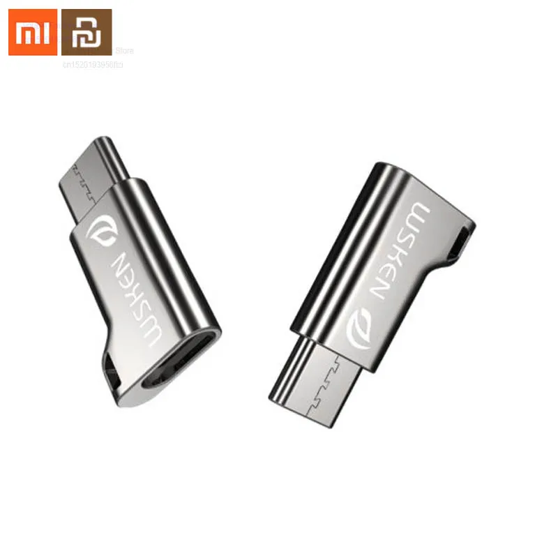 Оригинальный адаптер xiaomi Mijia USB Type C поддержка передачи данных micro U разъем для
