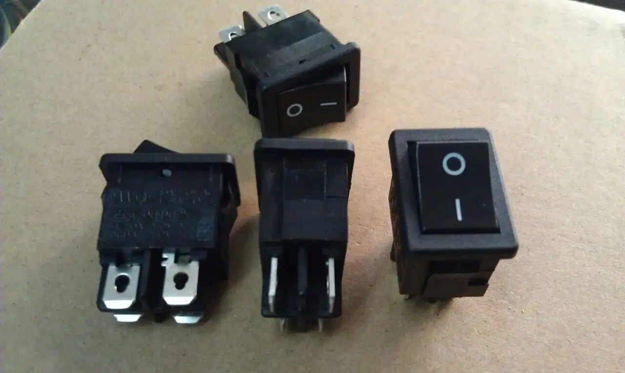 

XW-Ship Type Switch 2 Pin 4 Position 6A 250V AC 10A 125V AC Power Switch