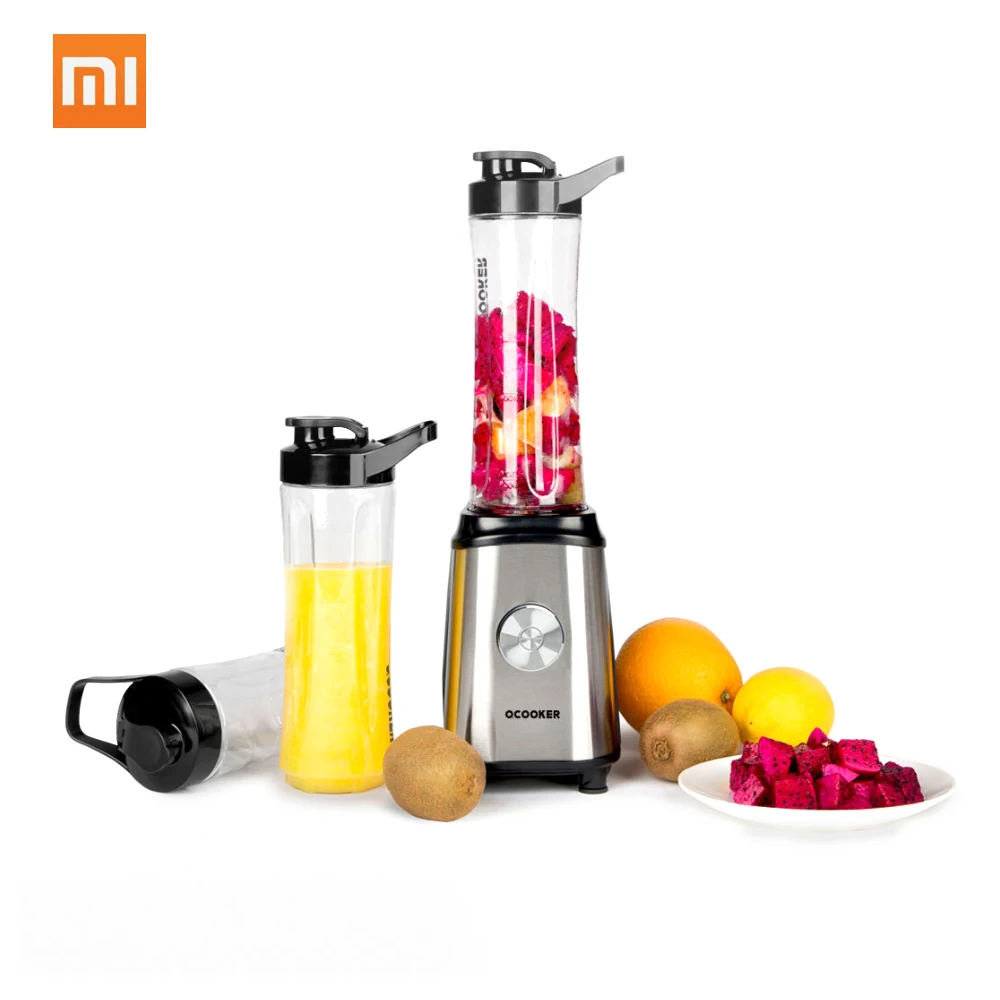 MI Mijia Ocooker Портативный соковыжималка для фруктов и овощей Пособия по кулинарии машина поворотным переключателем 304 Нержавеющая сталь 8 Второй машина для варки супа